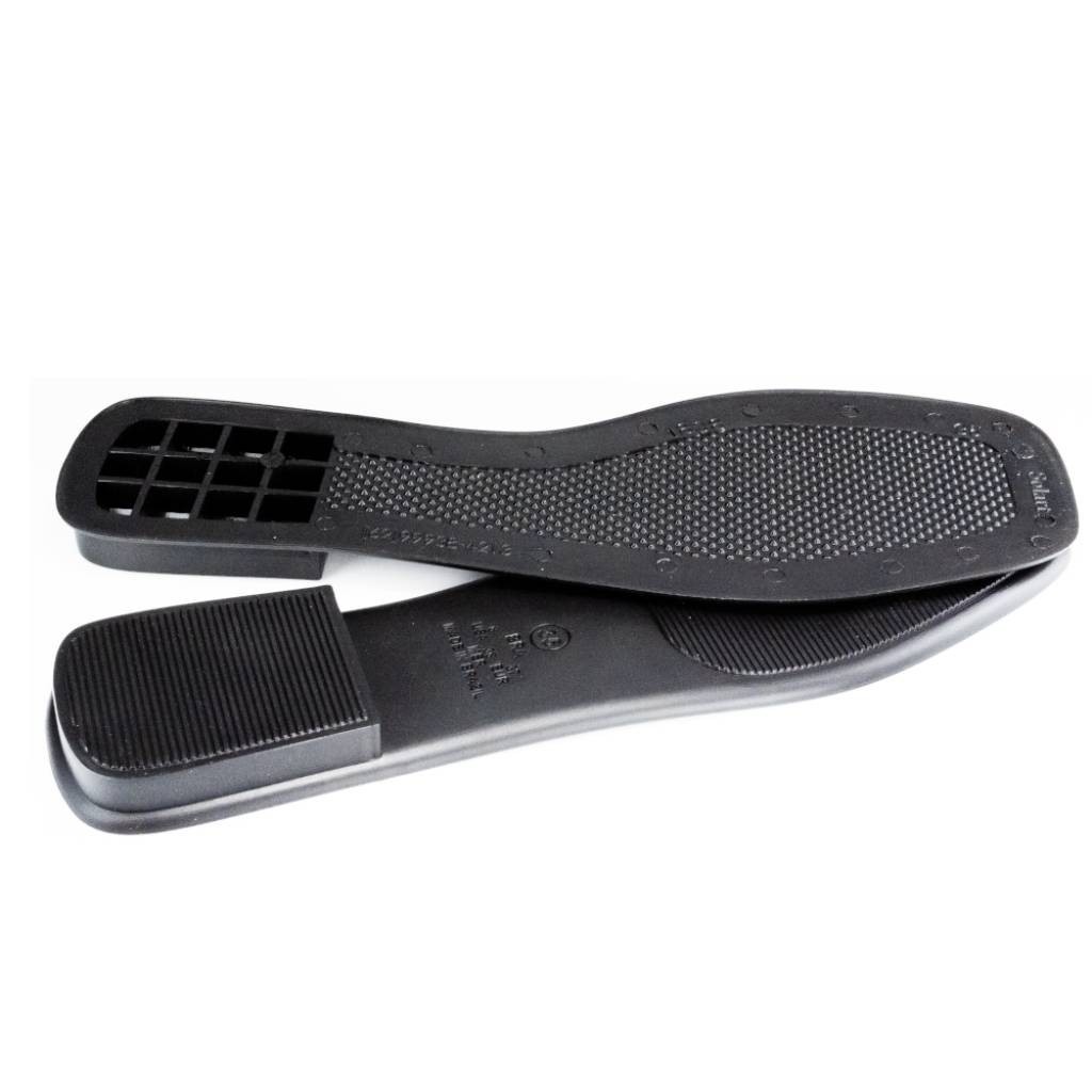 Solado para Rasteirinha Modelo Quadrado cor Preto com Palmilha Ref. 1838 - S25Y1838 